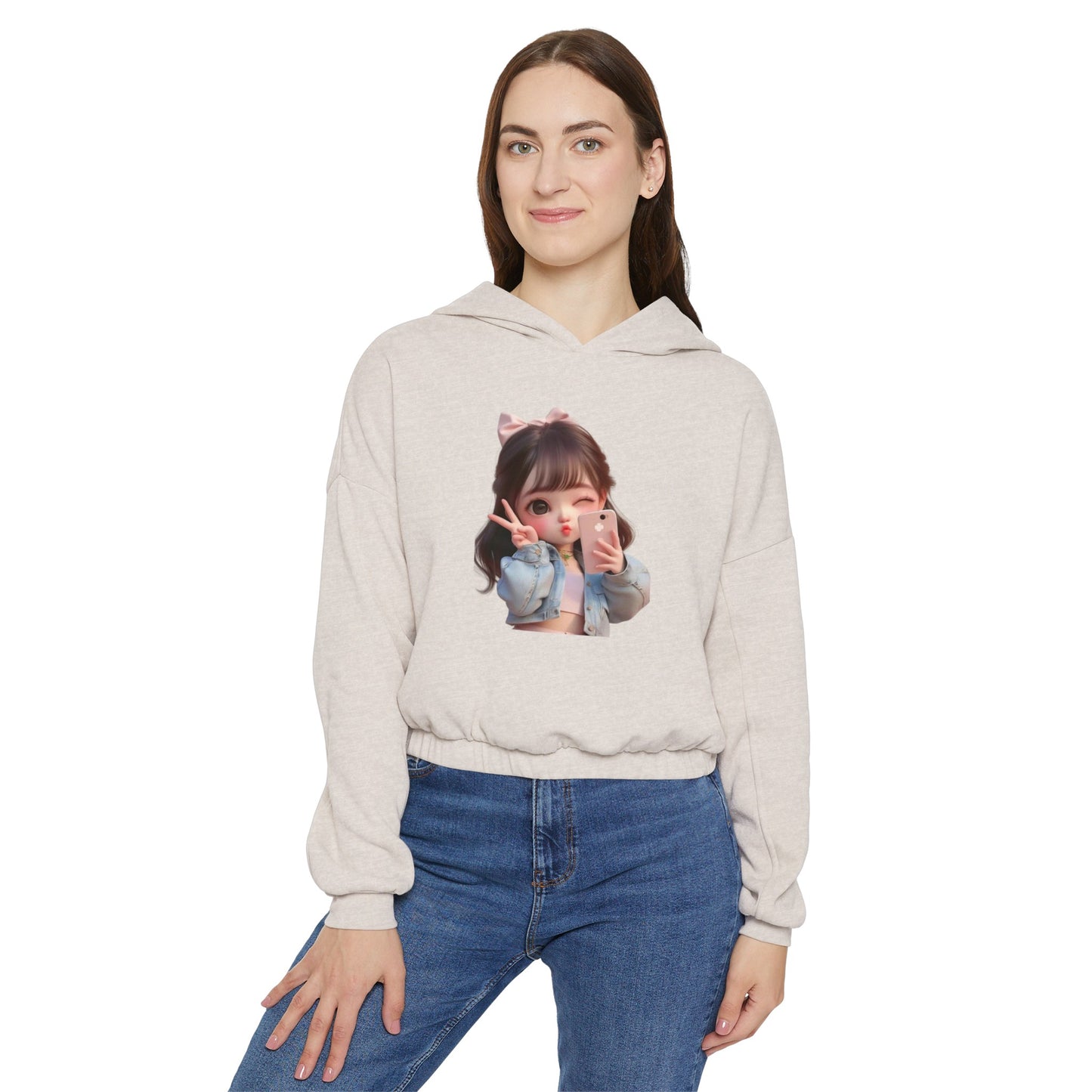Women's Cinched Bottom Hoodie