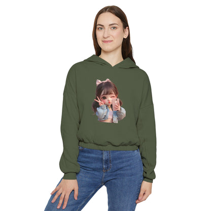 Women's Cinched Bottom Hoodie
