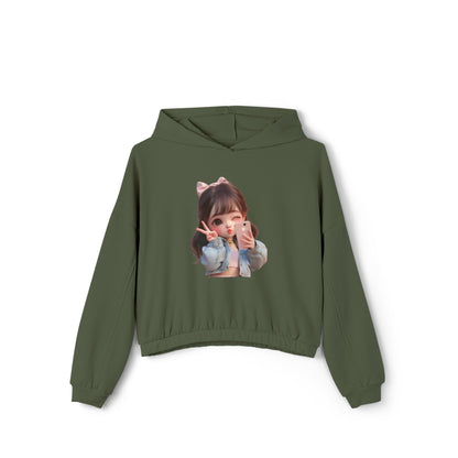 Women's Cinched Bottom Hoodie